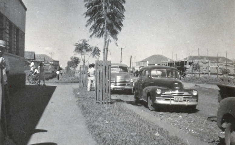 Avenida Duque de Caxias - Início dos anos 1950