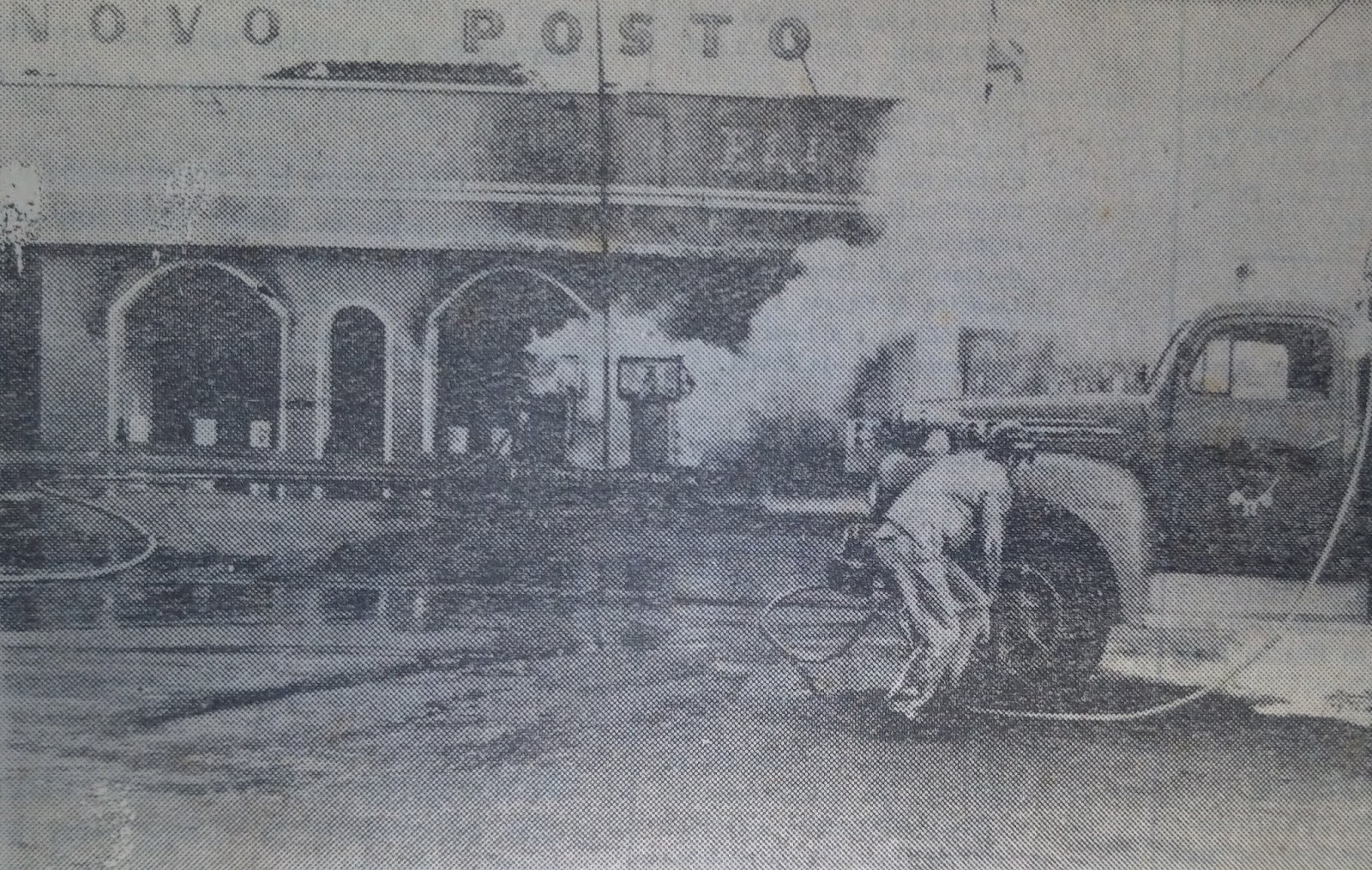 Incêndio no Auto Serviço Novo Posto - 1972