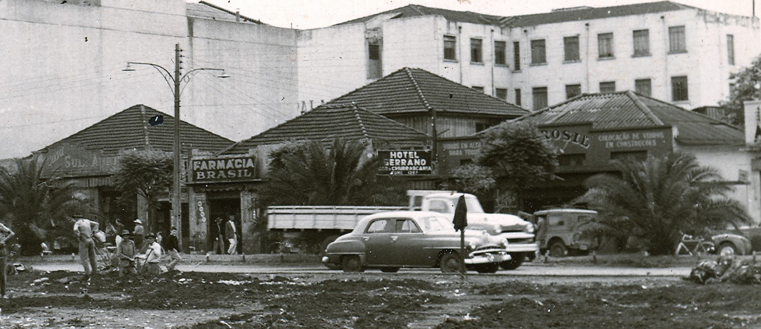 Avenida Duque de Caxias - Outubro de 1959