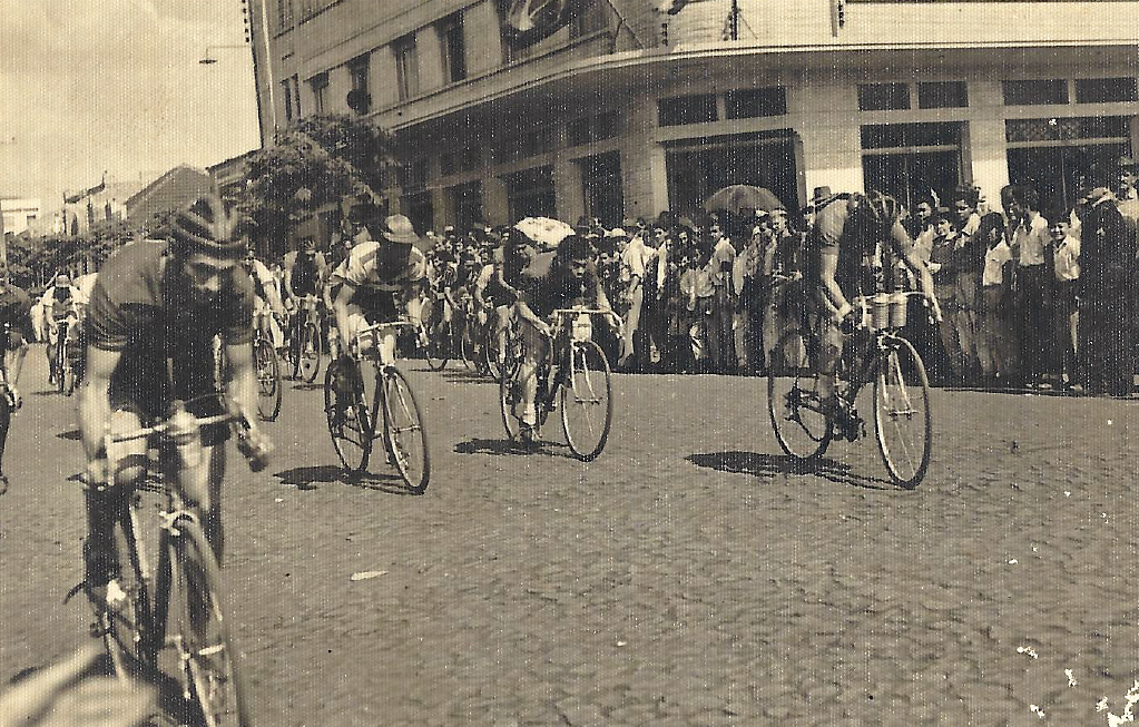 Corrida da bicicletas - Década de 1950