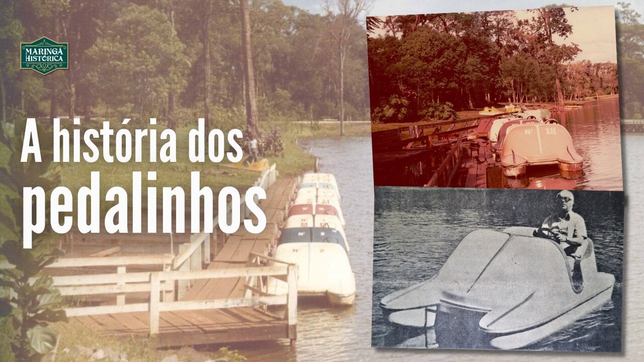 A origem dos pedalinhos do Parque do Ingá