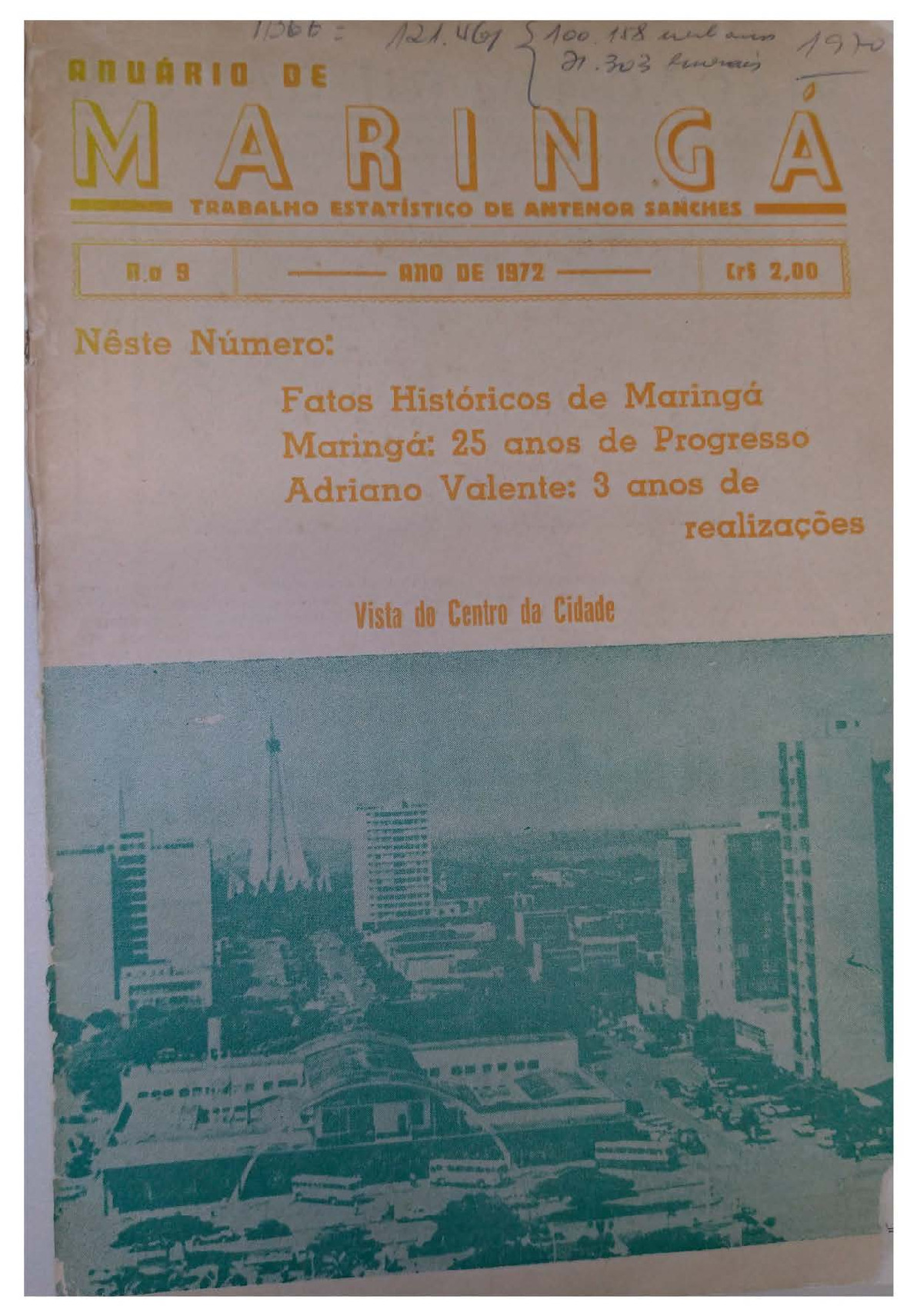 Anuário de Maringá - 1972