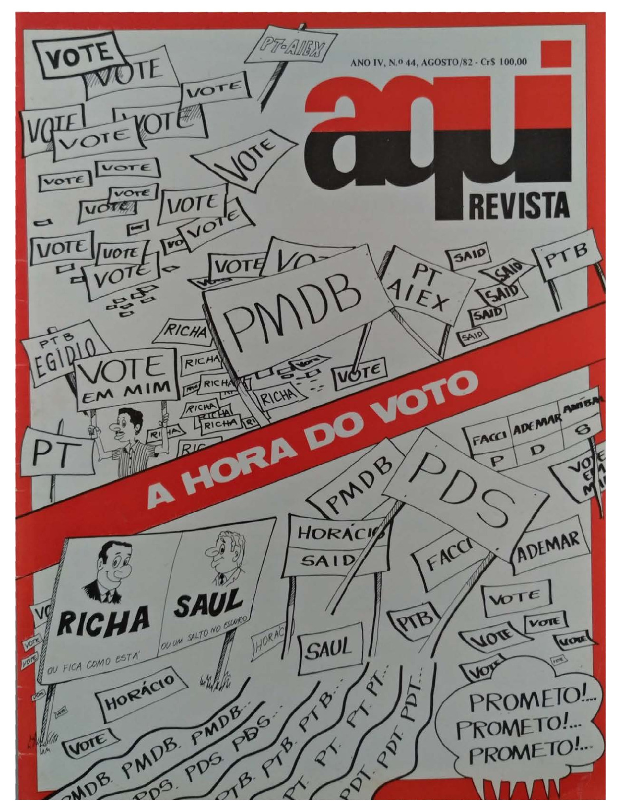 Revista Aqui - Agosto de 1982