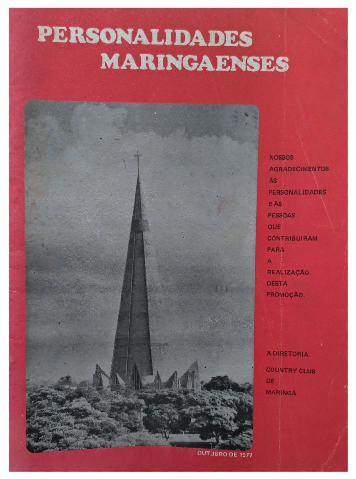 Personalidades Maringaenses - Outubro de 1977